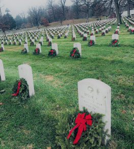 Wreaths Across America Wreath Laying at Arlington National Cemetery ...